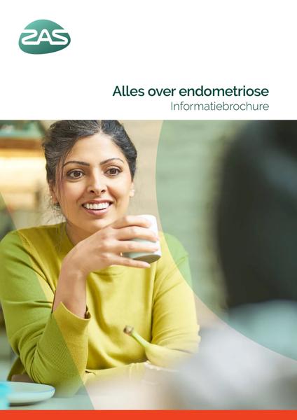 Cover page of the brochure Alles over endometriose