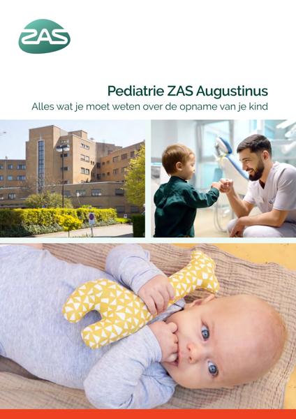 Cover page of the brochure Pediatrie ZAS Augustinus