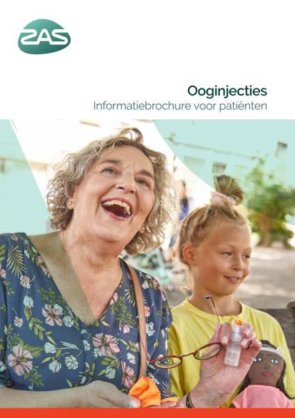 Cover page of the brochure Ooginjecties