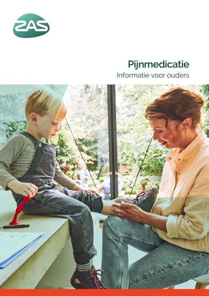Cover page of the brochure Pijnmedicatie