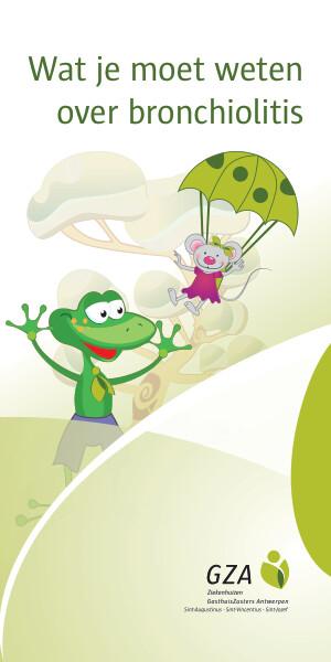 Cover page of the brochure Wat moet je weten over broncholiotis