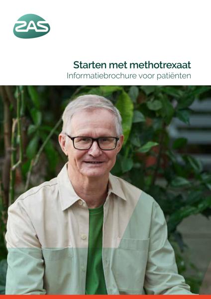 Cover page of the brochure Starten met methotrexaat
