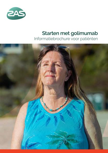 Cover page of the brochure Starten met golimumab