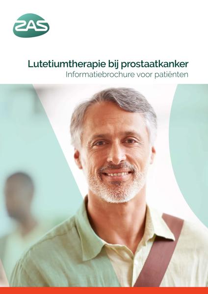 Cover page of the brochure Lutetiumtherapie