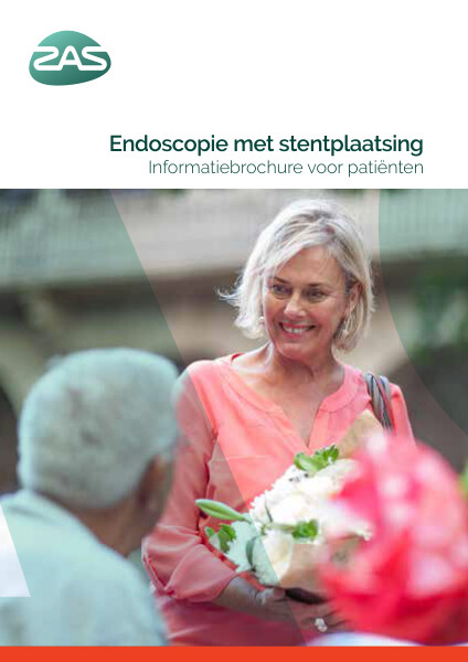 Cover page of the brochure Endoscopie met stentplaatsing