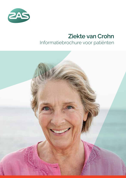 Cover page of the brochure Ziekte van Crohn