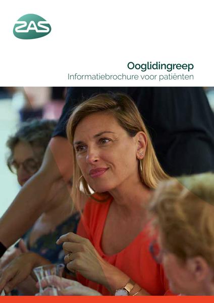 Cover page of the brochure Ooglidingreep
