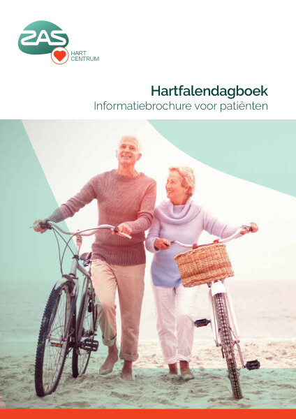 Cover page of the brochure Hartfalendagboek