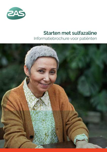 Cover page of the brochure Starten met sulfazaline