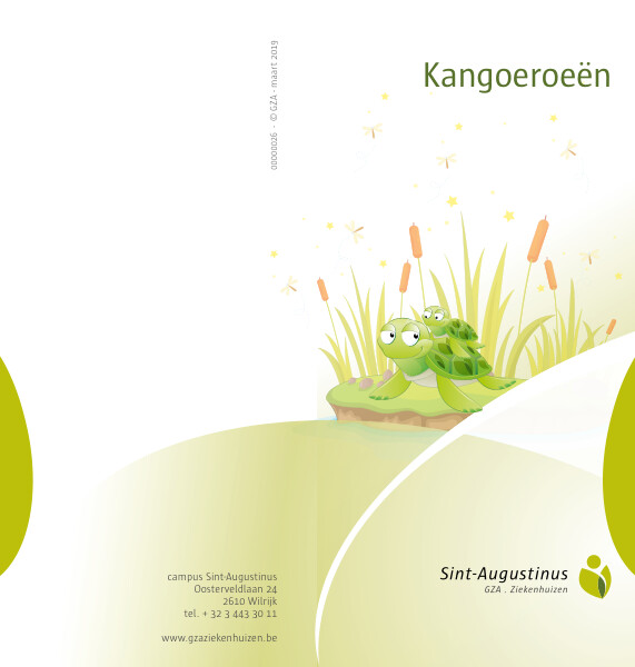 Cover page of the brochure Kangoeroeën