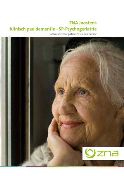 Cover page of the brochure Klinisch pad dementie