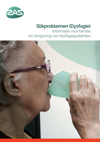 Cover page of the brochure Slikproblemen (Dysfagie)