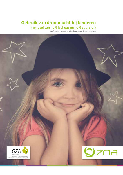 Cover page of the brochure Gebruik van droomlucht bij kinderen