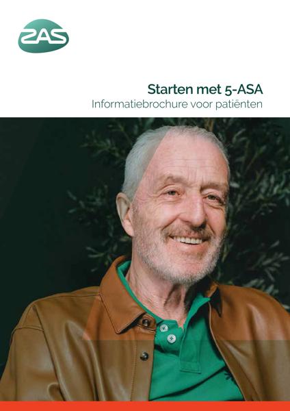 Cover page of the brochure Starten met 5-ASA